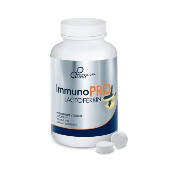 ImmunoPRO Lactoferrin био хранителна добавка за повишаване на имунитета, 90 таблетки