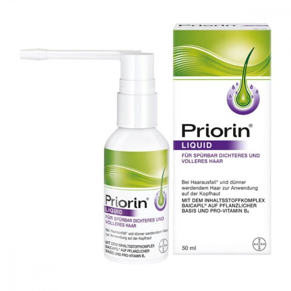 Priorin Liquid 50 ml. Приорин добавка против косопад 50 мл.